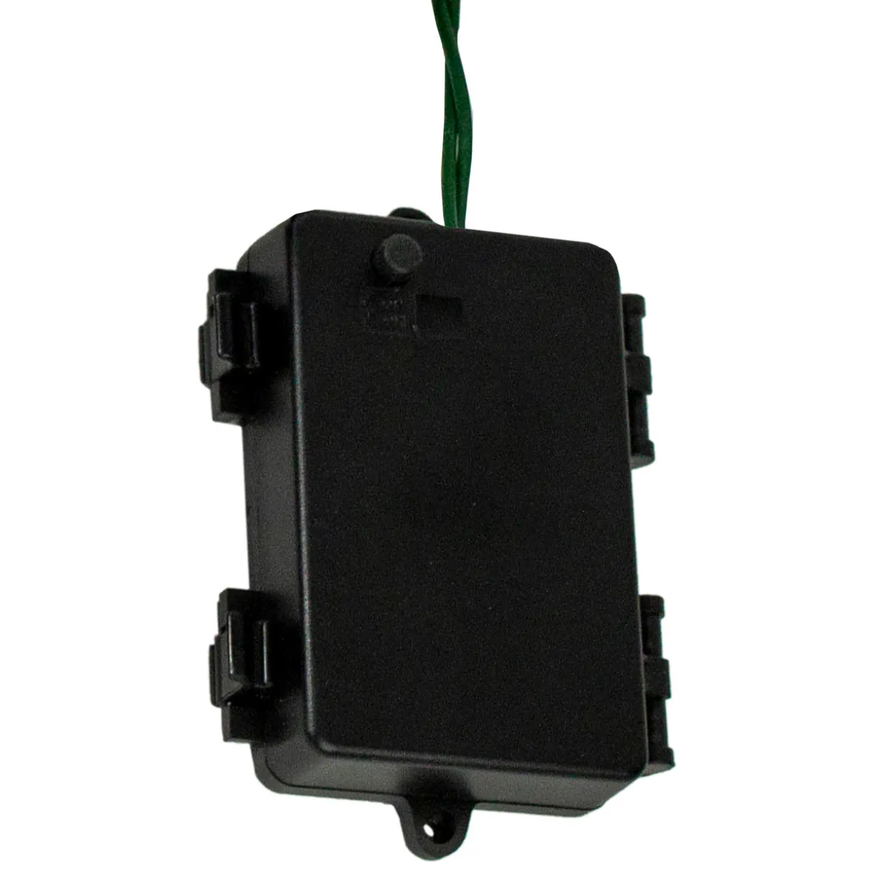 50 Battery Operated Pure White LED Wide Angle Christmas Lights - 23.5 ft Green Wire