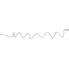 35 Battery Operated Silver LED Rainbow Micro Fairy Christmas Lights - 6 ft Gold Copper Wire