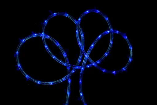 100' Blue Christmas Rope Lights