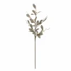 30" Brown Glittered Artificial Mistletoe Floral Christmas Spray
