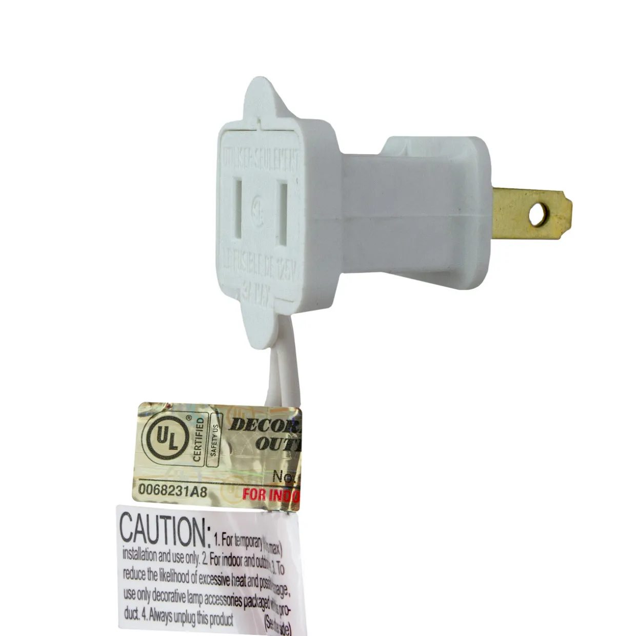 10 Count Colorful Drink Umbrella Novelty String Lights, 6.5 ft White Wire