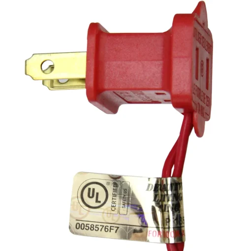 100 Count Red Mini Christmas Lights, 20 ft Red Wire