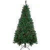 6.5 Ft Pre-Lit Ravenna Pine Artificial Christmas Tree - Warm White LED Lights