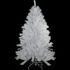 7' Full Icy White Spruce Artificial Christmas Tree - Unlit