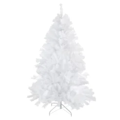 7' Full Icy White Spruce Artificial Christmas Tree - Unlit