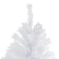 7' Full Icy White Spruce Artificial Christmas Tree - Unlit