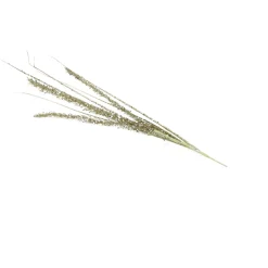 39" Gold and White Glittered Blossom Bush Christmas Spray