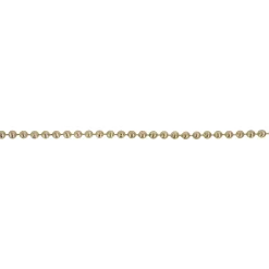 15' Gold Lame Beaded Artificial Christmas Garland - Unlit