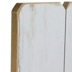 24” Gray and Green Farm Fresh Christmas Trees Wooden Hanging Wall Sign