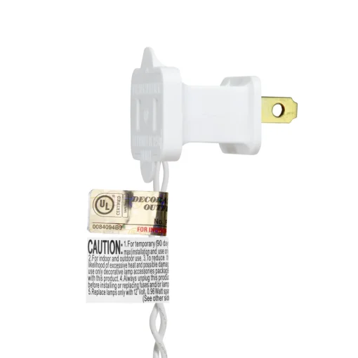100 Green LED Mini Christmas Lights - 33 ft White Wire