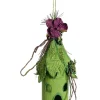 8.5" Green Whimsical Birdhouse Christmas Ornament