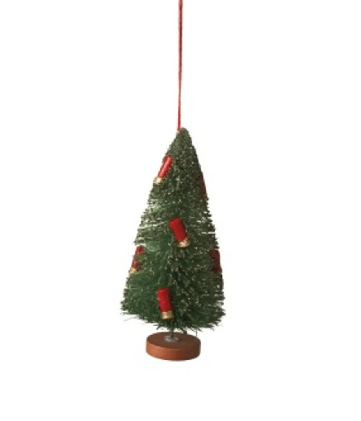 5" Hunting Shotgun Shells Christmas Tree Ornament
