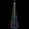 6' LED Color Changing Multiple Function Outdoor Spiral Christmas Tree