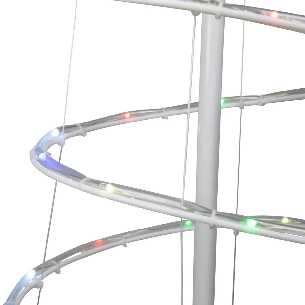 6' LED Color Changing Multiple Function Outdoor Spiral Christmas Tree