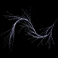 6' Lighted Christmas Garland with Jingle Bells - Cool White Lights