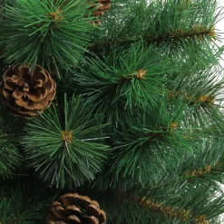 18" Medium Royal Oregon Pine Burlap Base Artificial Christmas Tree - Unlit