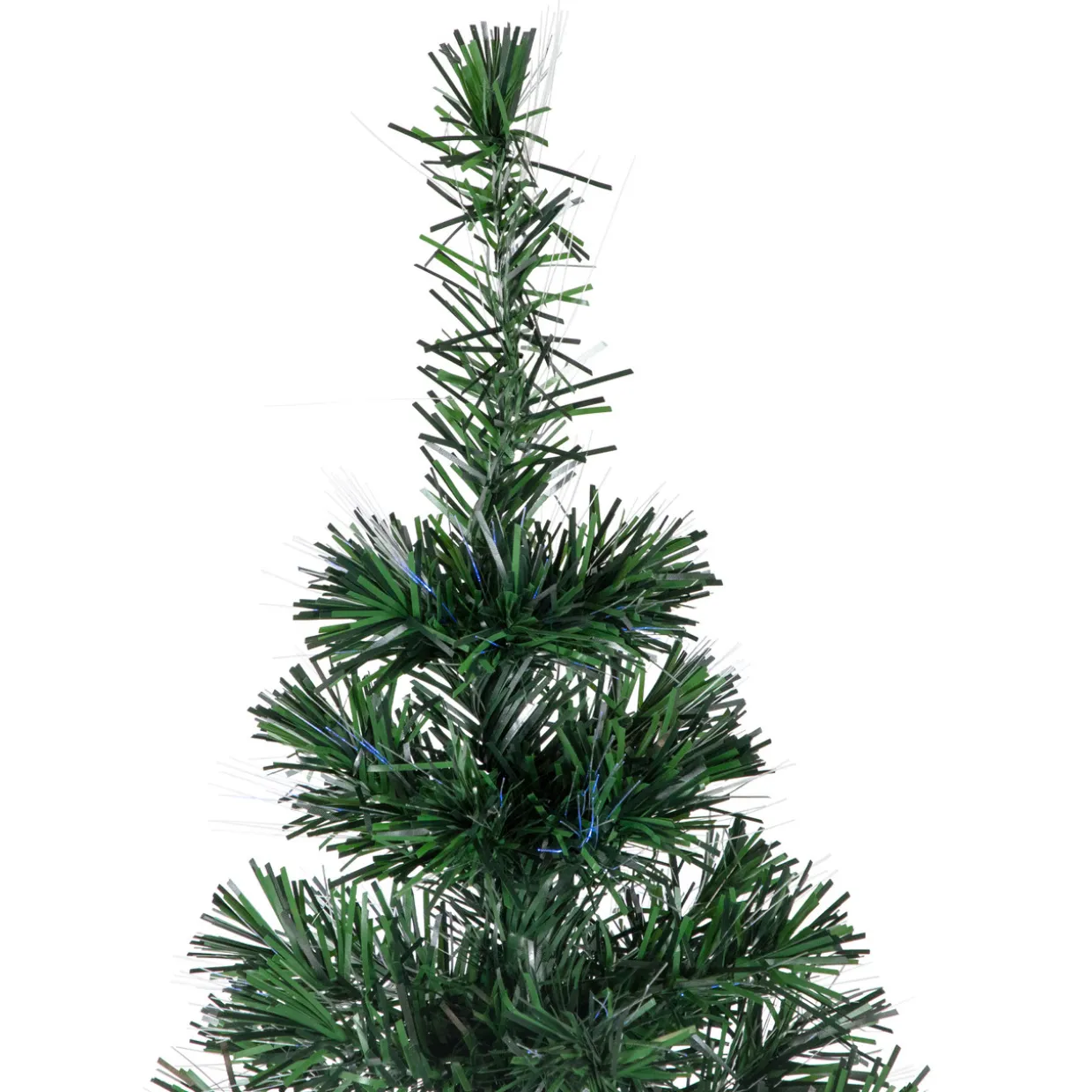 6' Multi-Color Fiber Optic Pine Christmas Tree