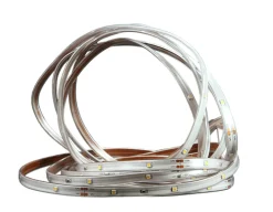 18' Orange LED Outdoor Christmas Linear Tape Lighting - White Finish