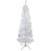 6' Pencil White Spruce Artificial Christmas Tree - Unlit