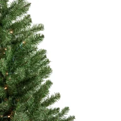 3' Pre-Lit Canadian Pine Artificial Christmas Tree, Clear LED Lights