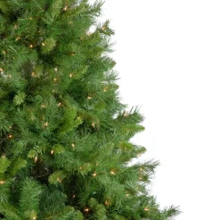 7.5' Pre-Lit Chatham Pine Artificial Christmas Tree, Clear Lights