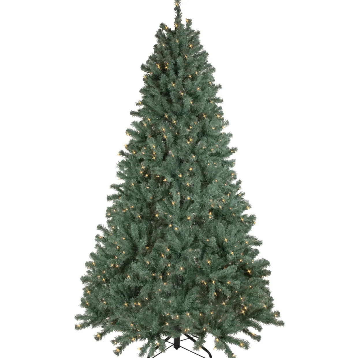 7.5' Pre-Lit Colorado Blue Spruce Artificial Christmas Tree, Clear Lights