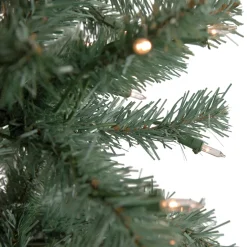 7.5' Pre-Lit Colorado Blue Spruce Artificial Christmas Tree, Clear Lights