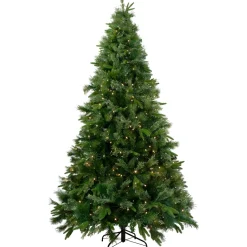 7.5' Pre-Lit Full Ashcroft Cashmere Pine Artificial Christmas Tree - Clear AlwaysLit Lights