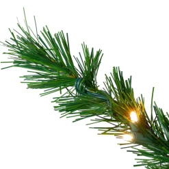 7' Pre-Lit Green Sugar Pine Upside Down Artificial Christmas Tree - Clear Lights