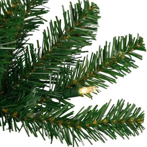7.5' Pre-Lit Manchester Pine Instant Connect Artificial Christmas Tree, Dual LED Lights