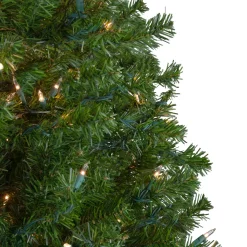 5' Pre-Lit Medium Canadian Pine Artificial Christmas Tree, Clear Lights