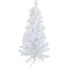 3' Pre-Lit Medium White Pine Artificial Christmas Tree - Green Lights