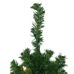 4' Pre-Lit Mixed Classic Pine Medium Artificial Christmas Tree - Warm Clear LED Lights