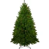 6.5' Pre-Lit Northern Pine Full Artificial Christmas Tree - Multi-Color Lights