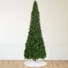 16' Pre-Lit Pendleton Spruce Slim Artificial Christmas Tree, Clear Lights