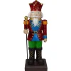 22" Red and Blue Nutcracker Soldier Christmas Decoration