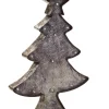 19" Rustic Brown and Bronze LED Christmas Tree Tabletop Decor