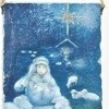 5" Shephard Boy with Sheep Hanging Plaque Decorative Christmas Ornament