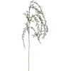 41" Silver and Gold Glittered Willow Branch Christmas Spray