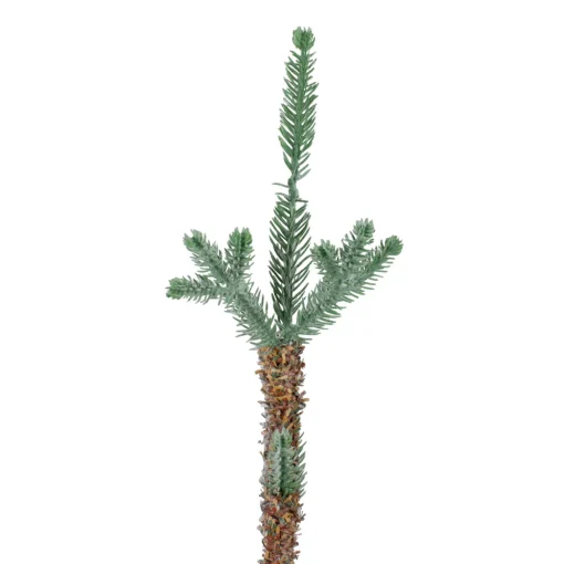 4' Snow Covered Frosted Pine Artificial Christmas Tree with Jute Base – Unlit