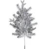 28" Snow Pine Frosted Christmas Spray
