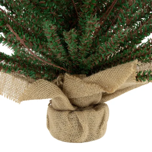 18" Warsaw Twig Artificial Christmas Tree in Burlap Base - Unlit
