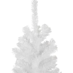 4.5' White Georgian Pine Artificial Pencil Christmas Tree, Unlit