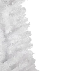 4.5' White Georgian Pine Artificial Pencil Christmas Tree, Unlit