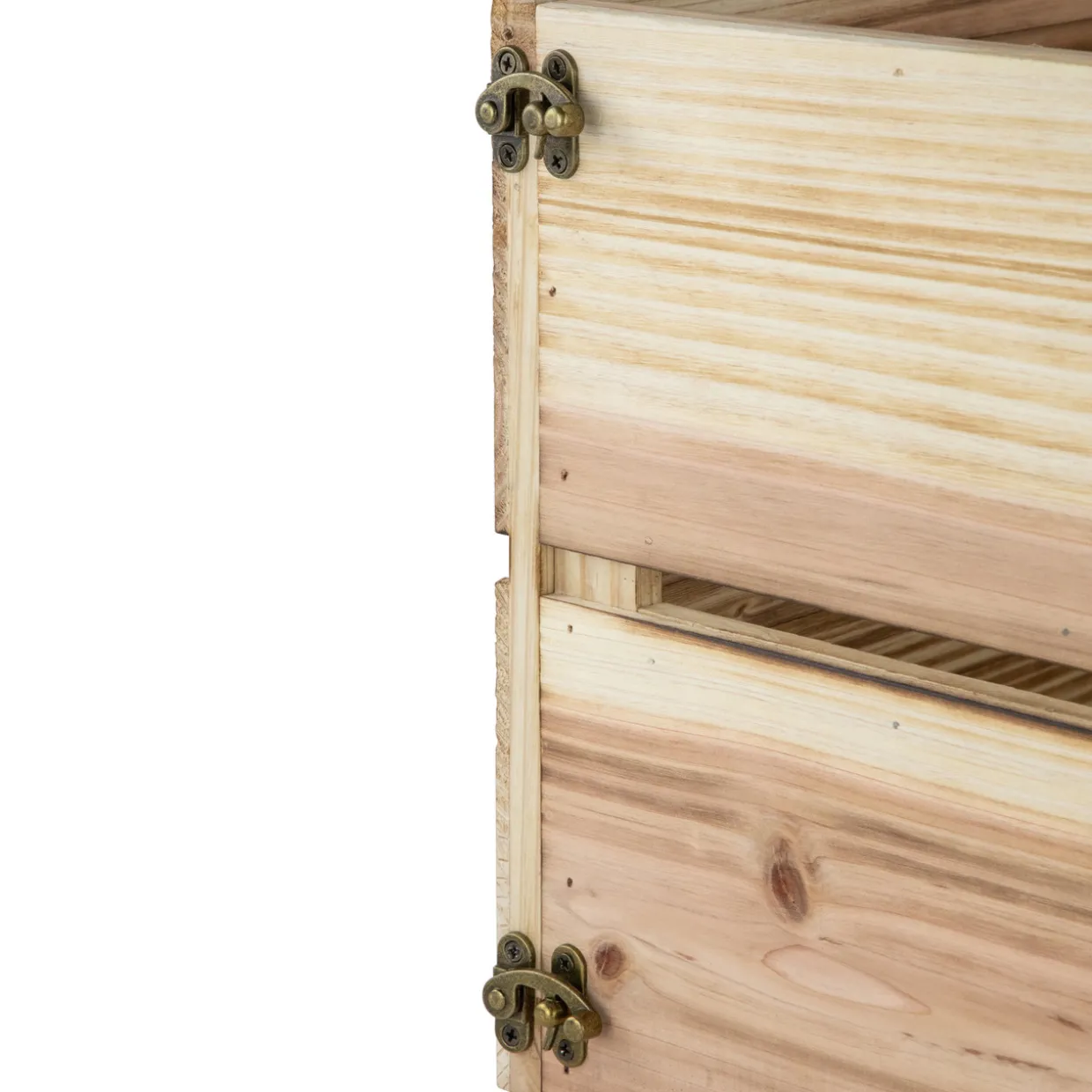 18" Wood Crate "Lay Presents at My Feet" Christmas Tree Collar