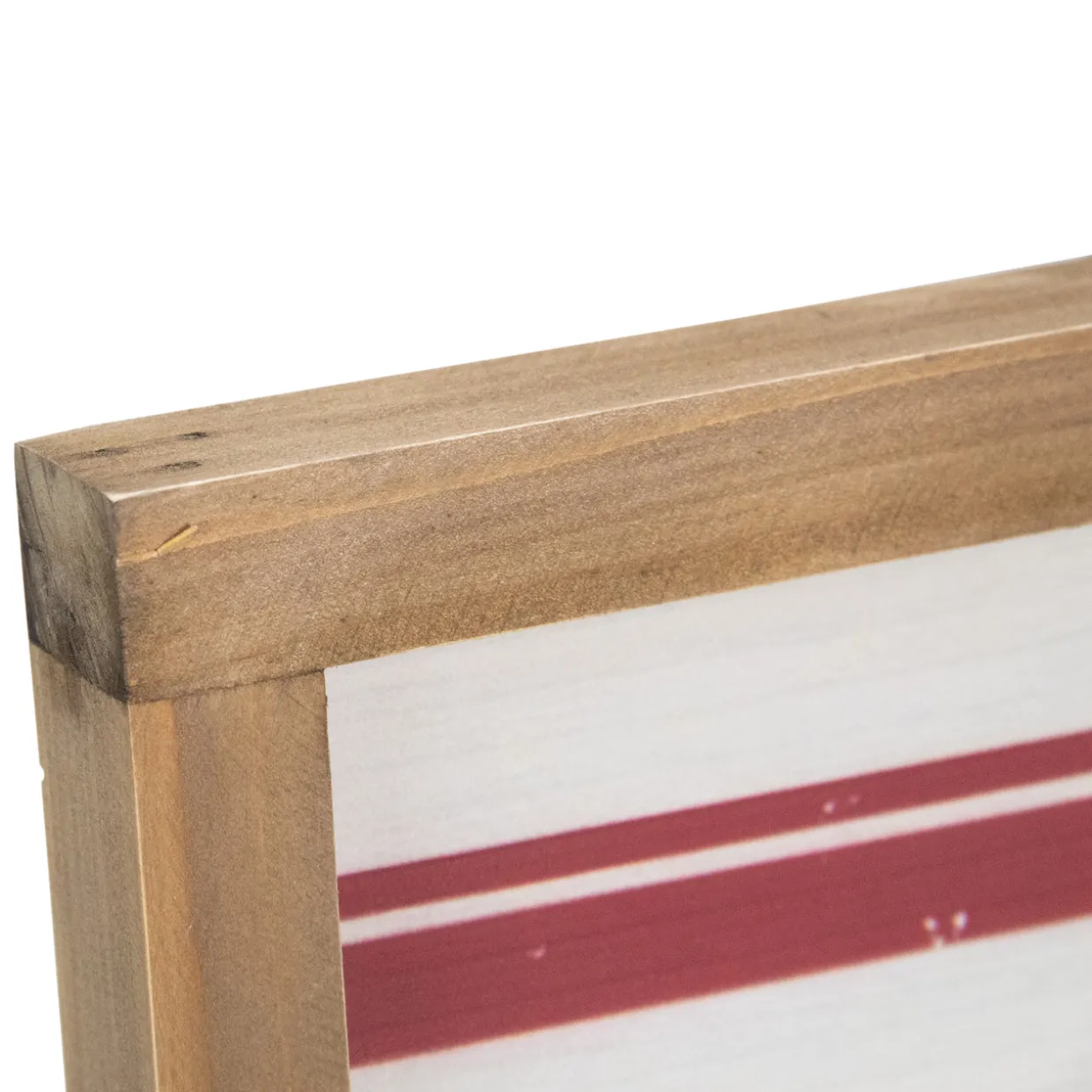 18" Wooden Framed "Fresh Cut Christmas Trees" Wall Sign