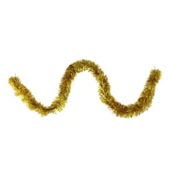 12' x 2.75" Deep Gold Traditional Artificial Christmas Garland - Unlit