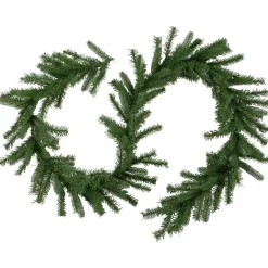 9' x 10" Green Sierra Noble Fir Artificial Christmas Garland, Unlit
