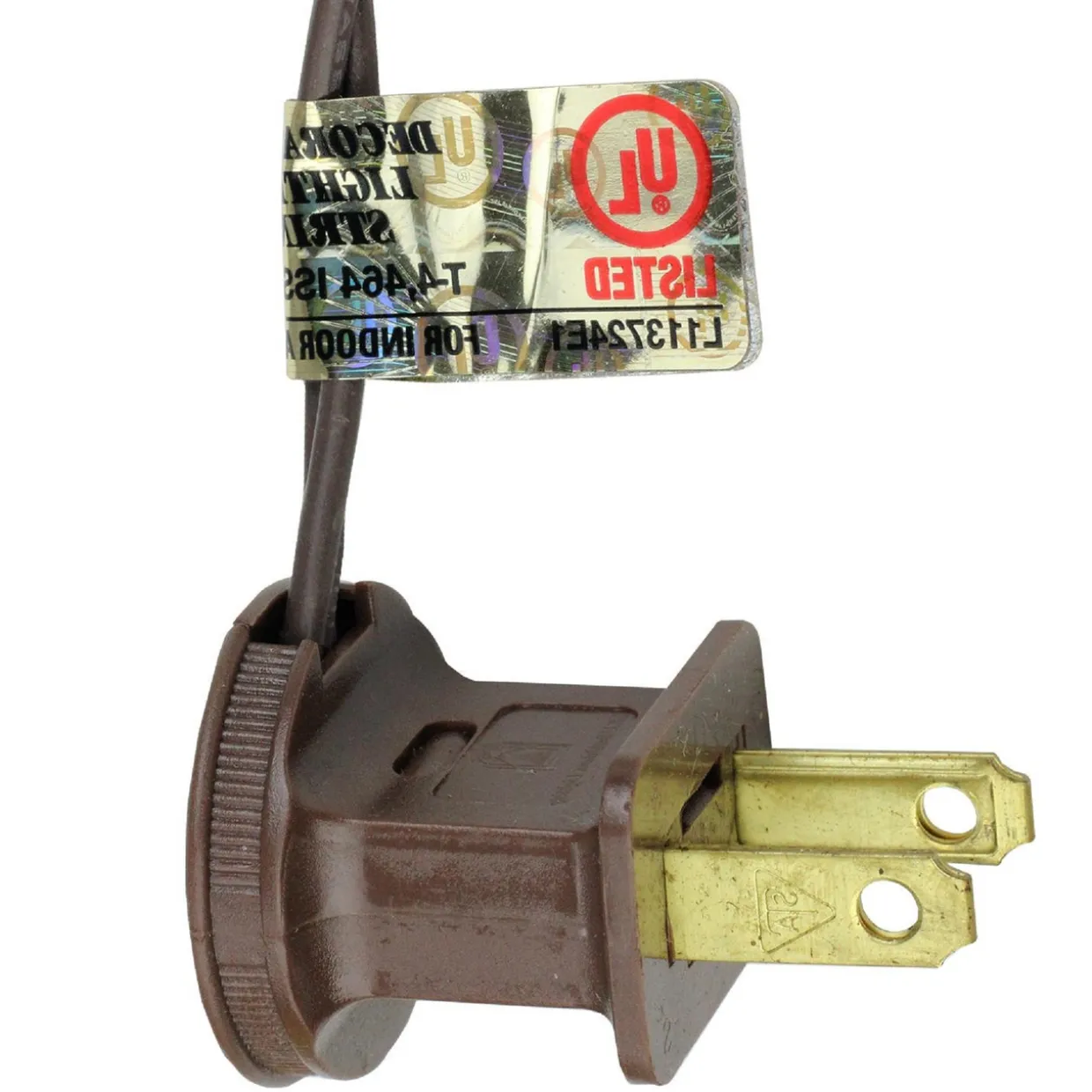 2' x 8' Multi-Color Mini Net Style Christmas Lights - Brown Wire