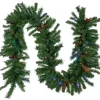 9' x 16" Pre-Lit Dakota Red Pine Artificial Christmas Garland, Multi LED Lights